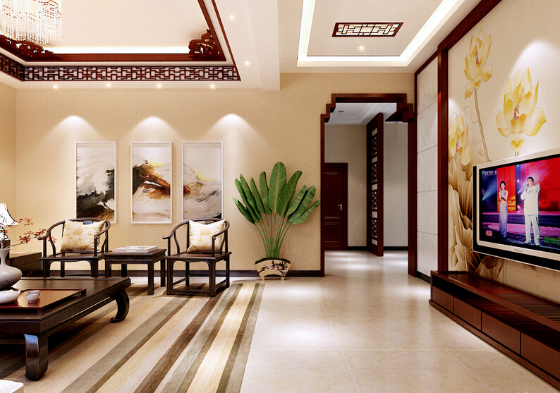 新中國風(fēng)素雅室內(nèi)裝飾 傳統(tǒng)與現(xiàn)代的完美交融